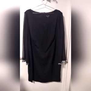 🆕 Connected Apparel Black long sleeve dress